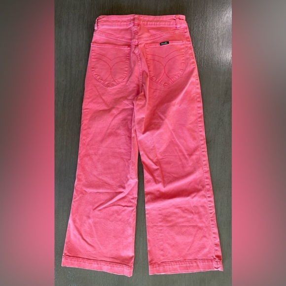 Rolla’s Free People Hot Pink Flare Jeans 30 - Picture 4 of 14